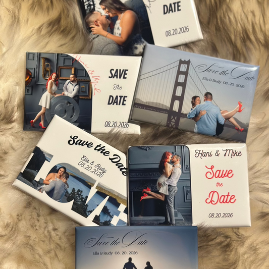 Save The Date Magnets